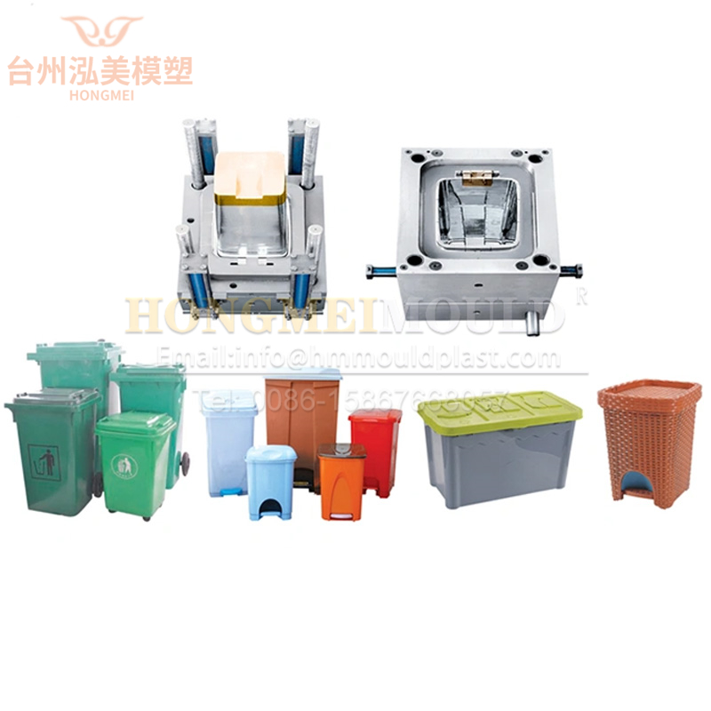 All kinds of plastic garbage can molds